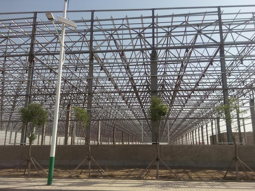 绥化汽车工业厂房网架